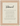 Vibrant Word of Intention Framed print 70x100 cm / 28x40″ Wood frame Linen paper